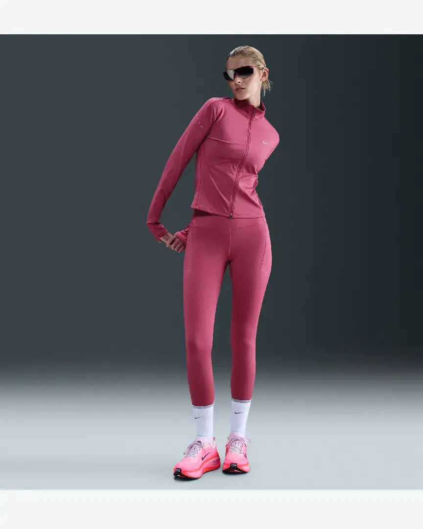 Tee-Shirt Deuxième Couche À Zip Dri-Fit Nike Swift W - IB1998-634 (3) au meilleur prix !