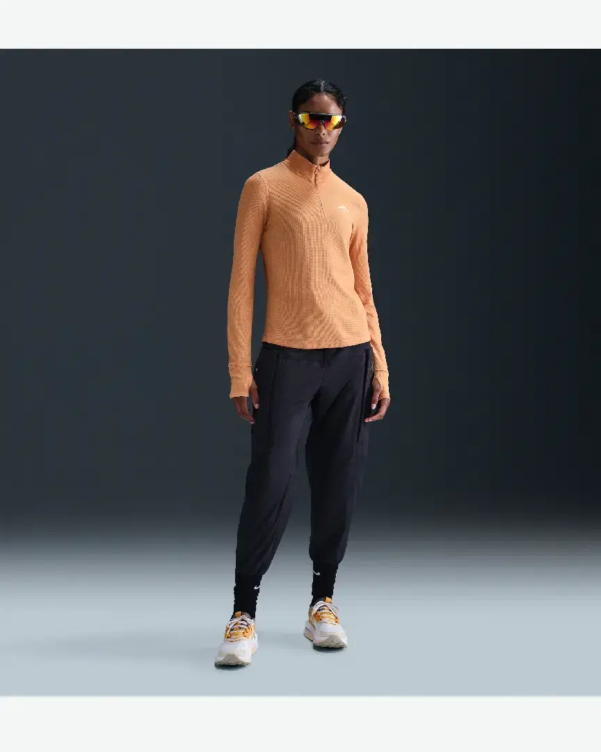 Tee-Shirt Deuxième Couche Dri-Fit À 1/4 De Zip Nike Trail W - HJ2248-856 (3) au meilleur prix !