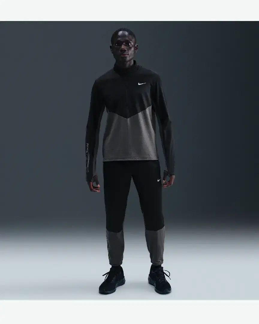 Tee-Shirt D'hiver À Demi-Zip Nike Pacer M - HV2671-060 (3) au meilleur prix !