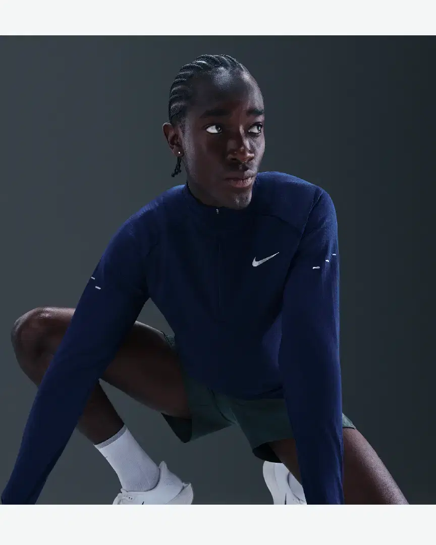 Tee-Shirt D'hiver À Demi-Zip Therma-Fit Repel Nike Stride M - HV2707-492 (2) au meilleur prix !