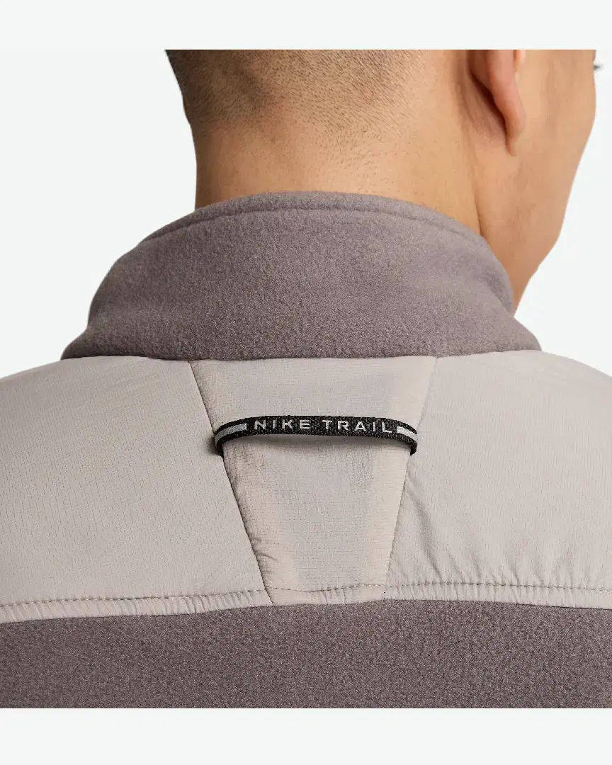 Tee-Shirt En Tissu Fleece À 1/4 De Zip Nike Trail Polartec® M - FV9962-289 (3) au meilleur prix !