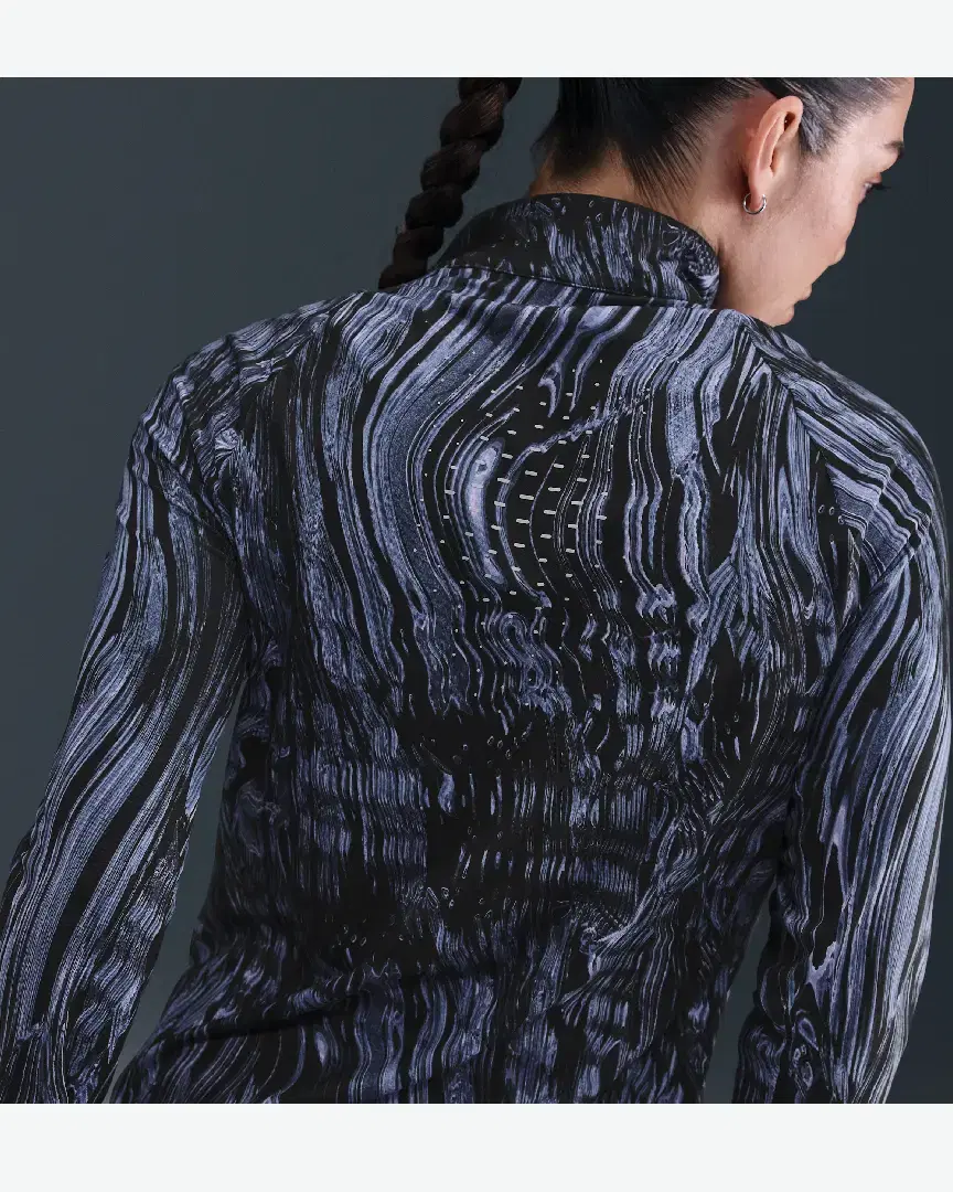 Tee-Shirt Imprimé À Demi-Zip Dri-Fit Uv Nike Swift W - HV8921-499 (1) au meilleur prix !