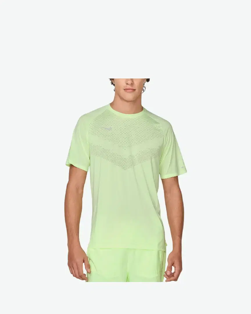 Tee-Shirt À Manches Courtes Et Motifs Réfléchissants Dri-Fit Adv Nike Stride M - HV5203-701 (0) au meilleur prix !