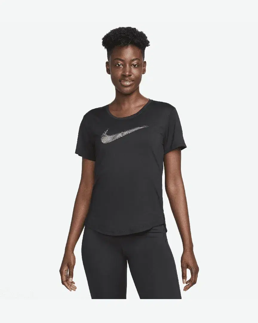Tee-Shirt Nike W Nk Df Swoosh Hbr Ss Top W - FB4696-010 (0) au meilleur prix !