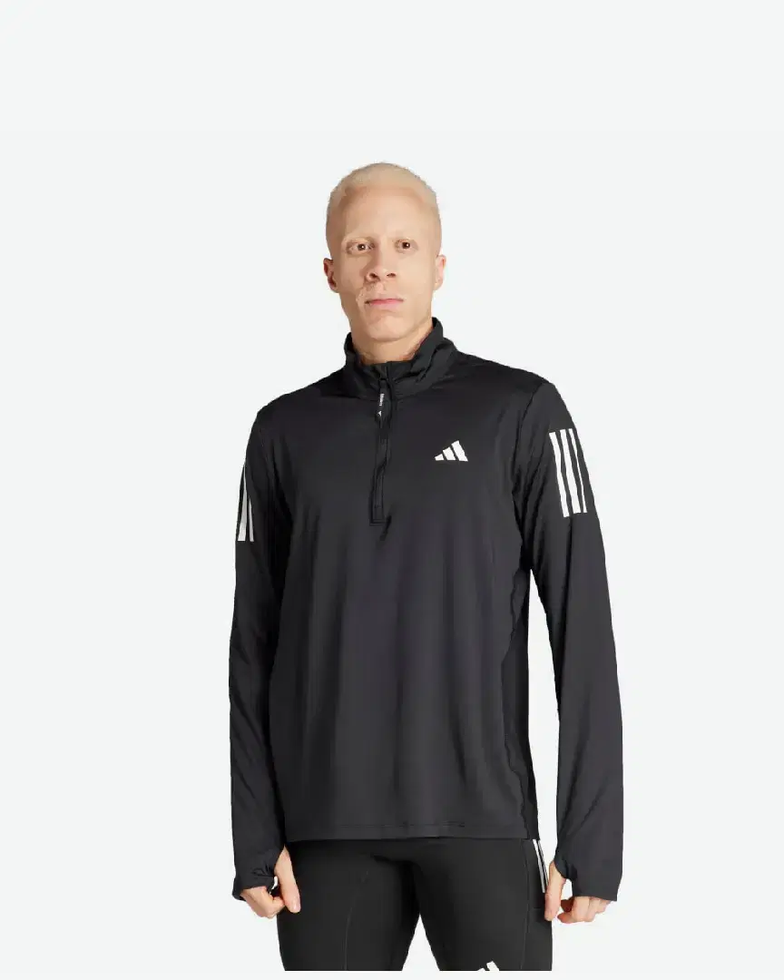 Veste Adidas Demi-Zip Own The Run M - IN1490 (1) au meilleur prix !
