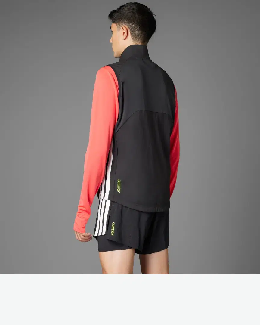 Veste Adidas Sans Manches De Running Adizero M - IX8986 (1) au meilleur prix !