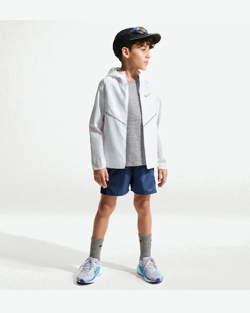 Veste De Training Nike Miler Déperlante Anti-Uv Pour Enfant - IO3389-100 (3) au meilleur prix !