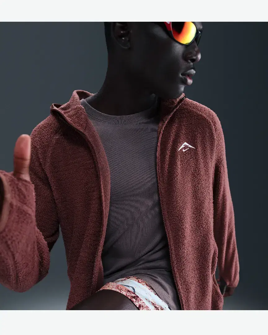 Veste En Tissu Fleece Dri-Fit Nike Trail M - HV2664-218 (2) au meilleur prix !