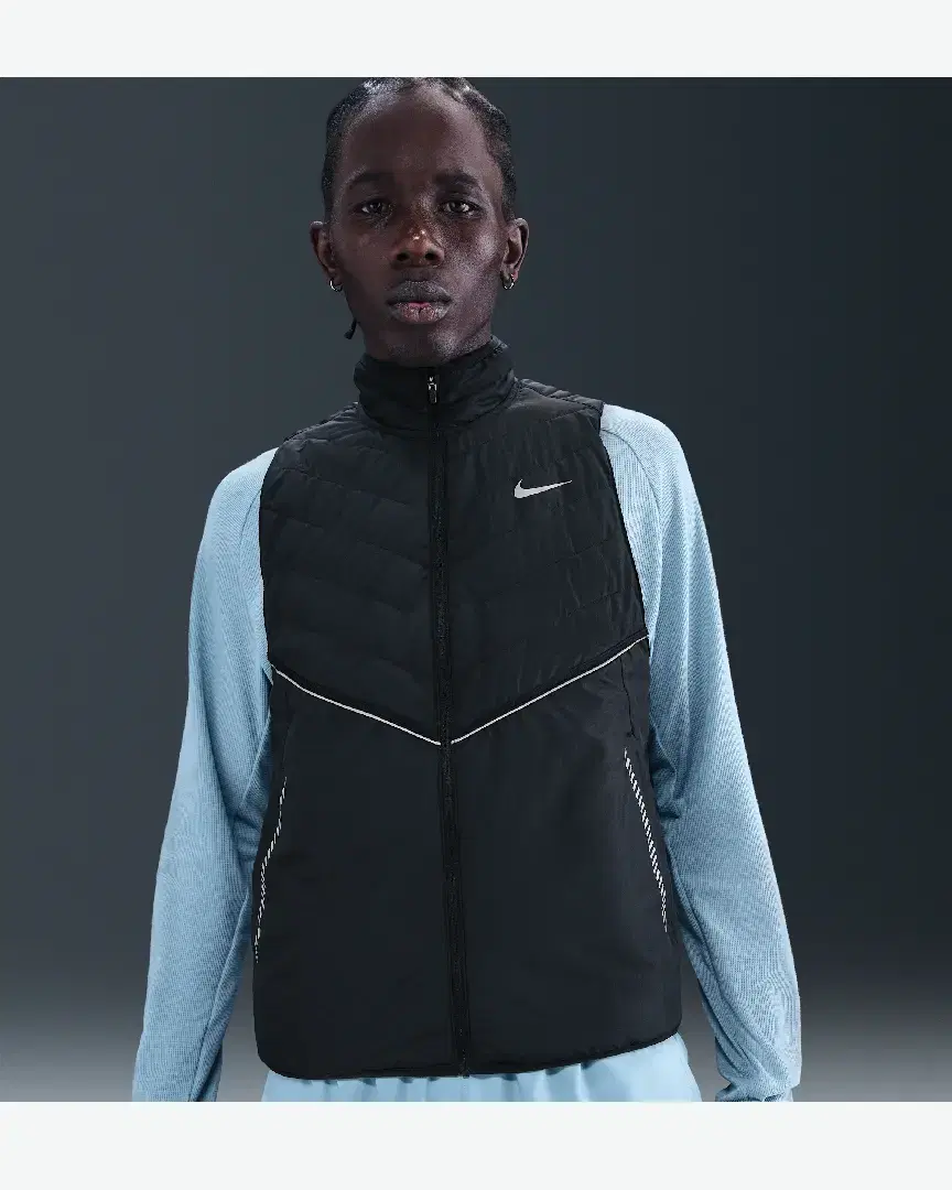 Veste Sans Manches Nike Therma-Fit Repel Avec Détails Réfléchissants M - IM6581-010 (0) au meilleur prix !