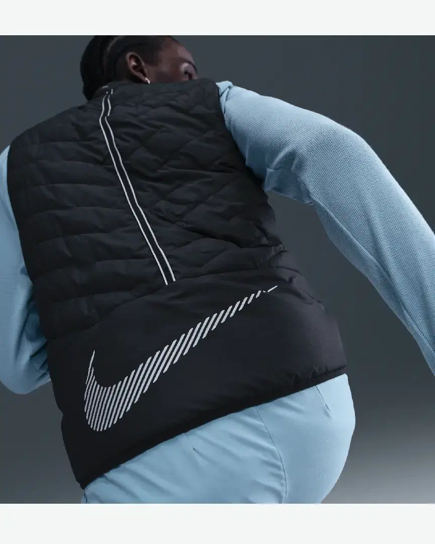 Veste Sans Manches Nike Therma-Fit Repel Avec Détails Réfléchissants M - IM6581-010 (1) au meilleur prix !