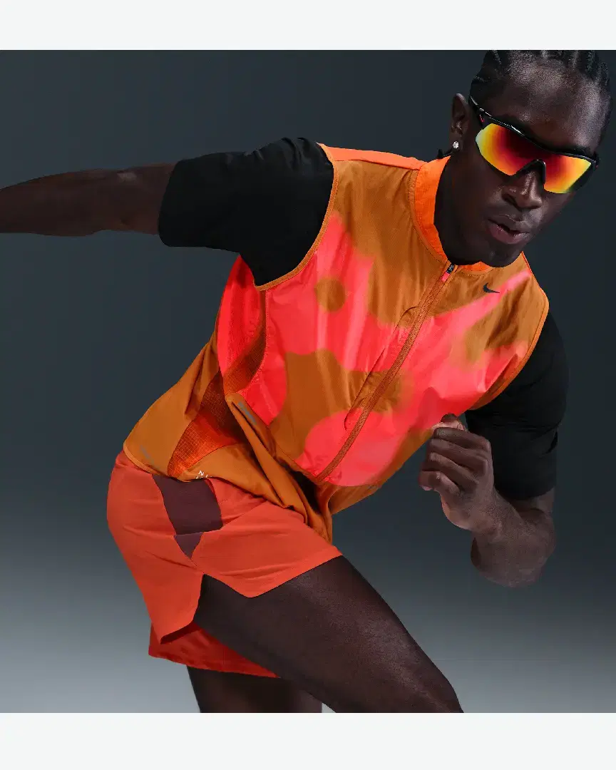 Veste Sans Manches Nike Trail Aireez M - IO9411-886 (2) au meilleur prix !